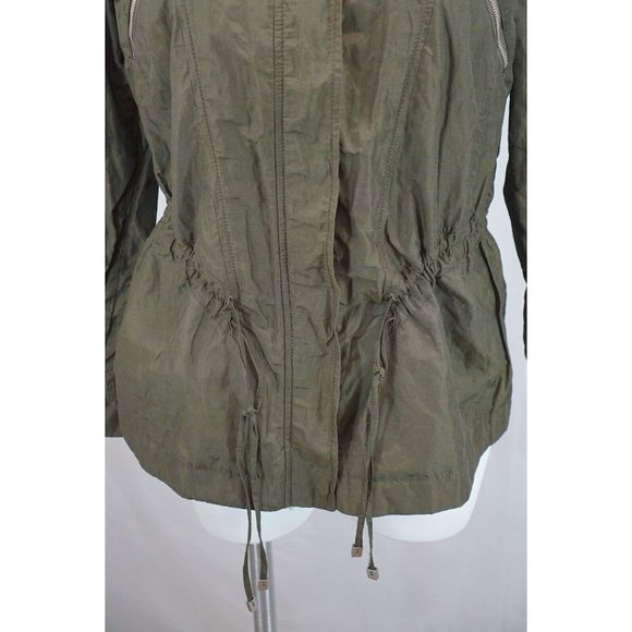 Cole Haan Front Zip Drawstring Jacket - Picture 7 of 12